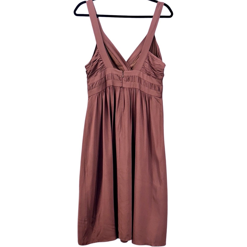 Theory Y2k‎ Babydoll Dress Brown 10 - Picture 2 of 14